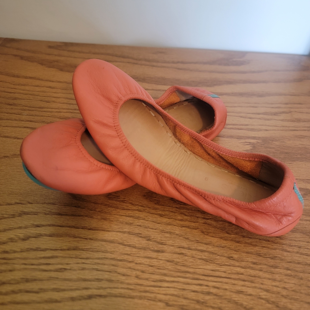 Tieks Burnt Orange Ballet Flats